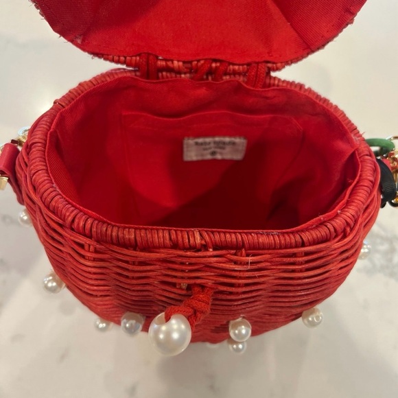 kate spade Red and Green Strawberry Mini Bag - Picture 4 of 4